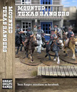 DMH162 Texas Rangers - Mounted