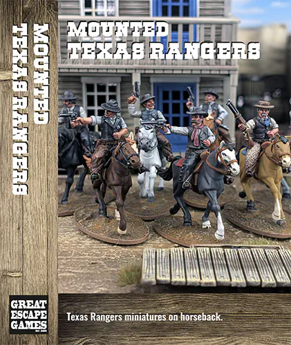 DMH162 Texas Rangers - Mounted