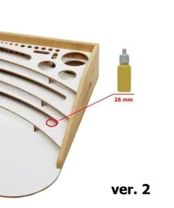 HZ- SDM3b - Professional Paint Station 36mm - Image 3