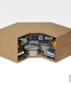 Alternative view of HZ-OM04 - Corner Shelves Module