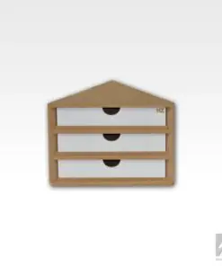 HZ-0M11 - Ending Corner Drawers Module