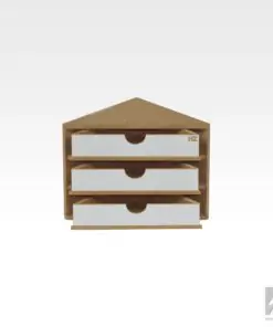 Alternative view of HZ-0M11 - Ending Corner Drawers Module