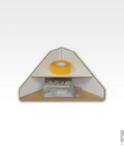Alternative view of HZ-OM12 - Ending Corner Shelves Module