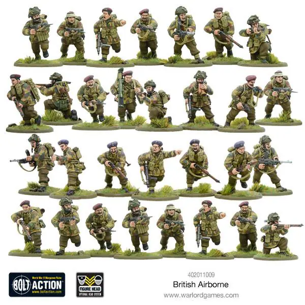 British Airborne WWII Allied Paratroopers - Image 2