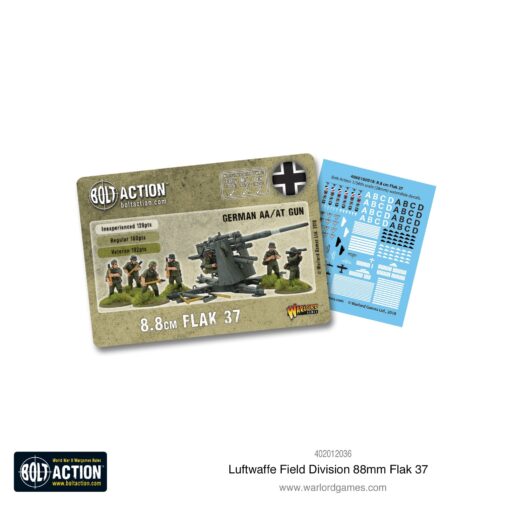 Luftwaffe Field Division 88mm Flak 37 - Image 5