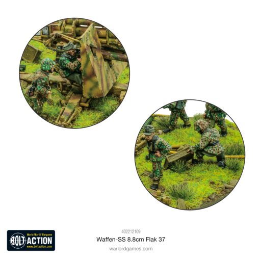 Waffen-SS 8.8cm Flak 37 - Image 3