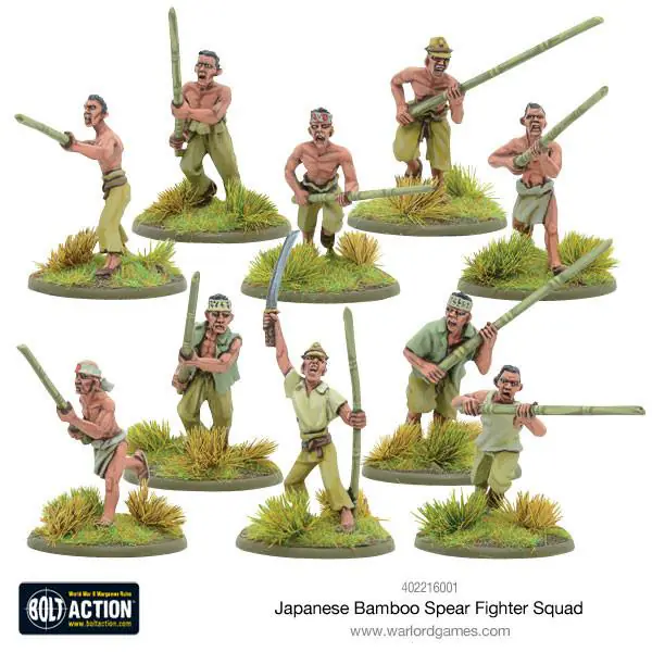 Japanese Bamboo Spear Fighter squad - Image 2