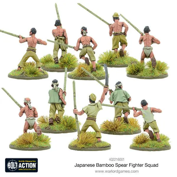 Japanese Bamboo Spear Fighter squad - Image 3