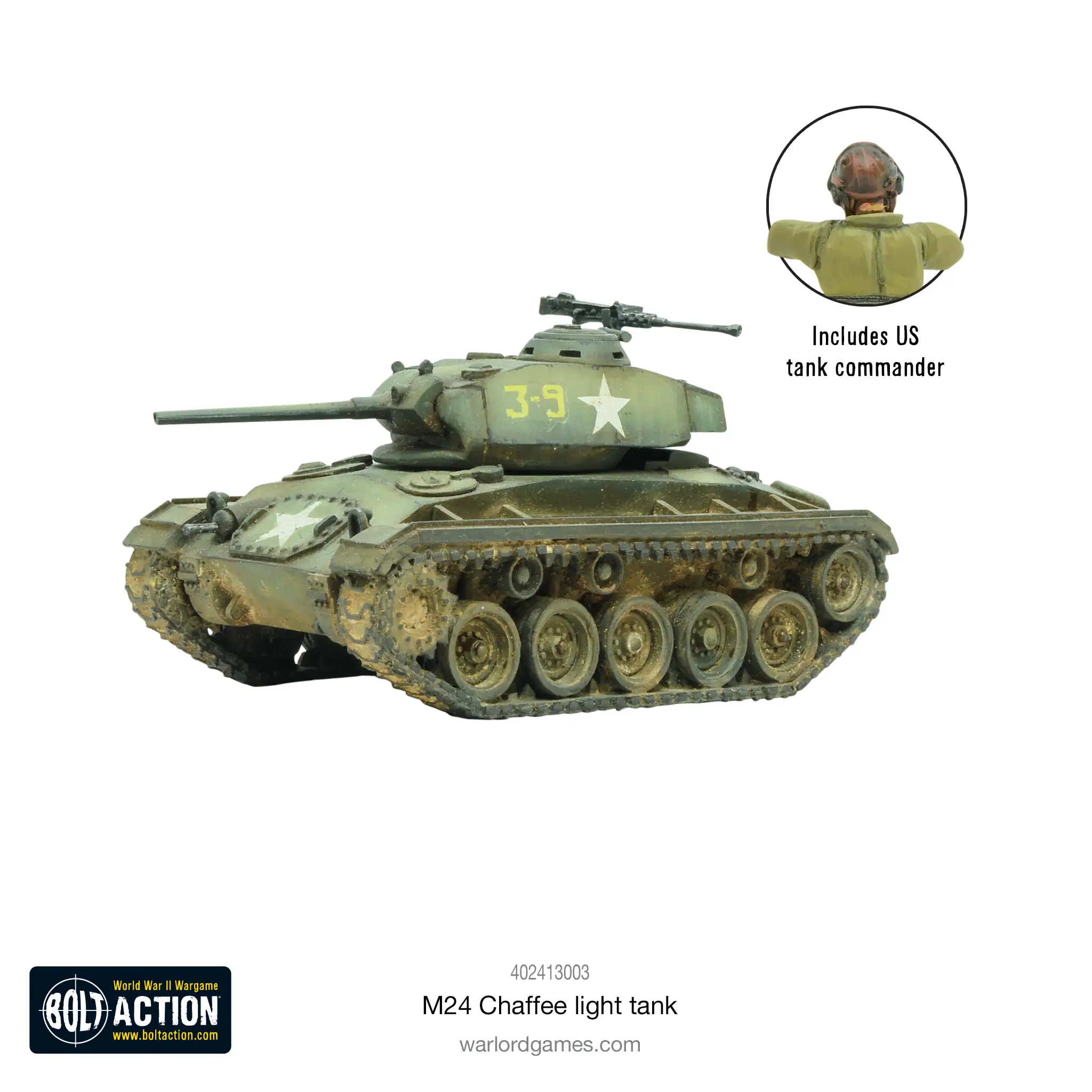 M24 Chaffee, US light tank - Image 3