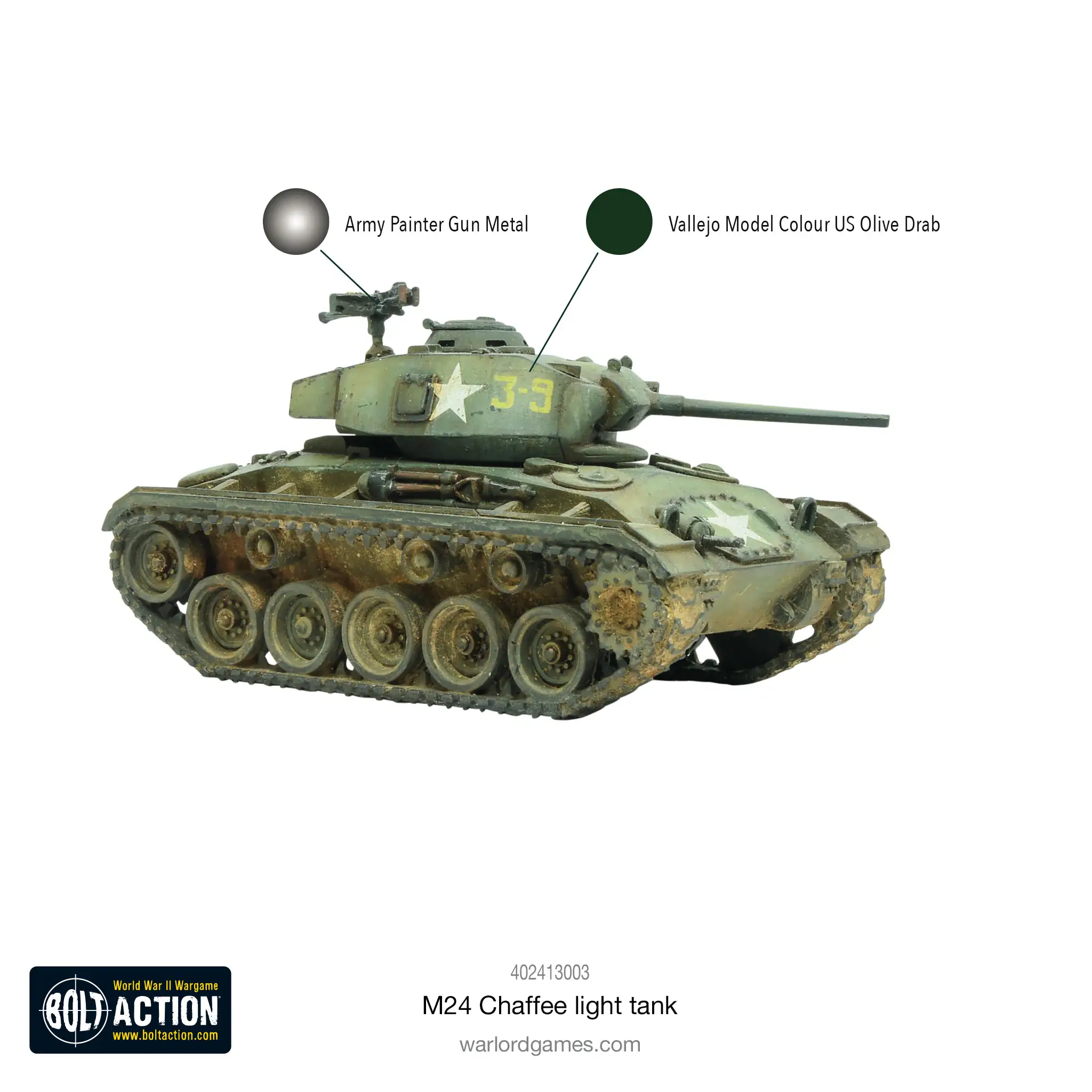 M24 Chaffee, US light tank - Image 7