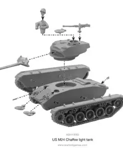M24 Chaffee, US light tank - Image 9