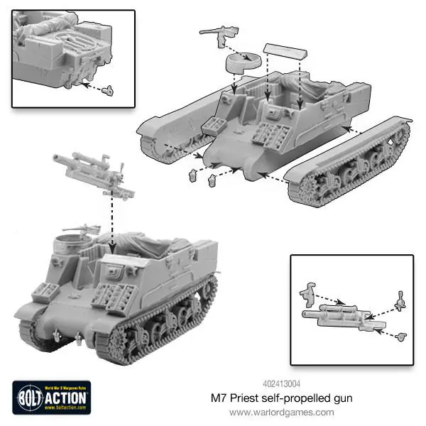 M7 Priest self-propelled gun - Image 9