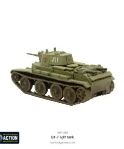 Alternative view of Soviet BT-7 fast tank