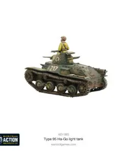 Alternative view of Japanese Type 95 Ha-Go light tank