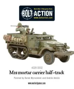 Alternative view of M21 Mortar Carrier Half-track