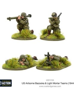 US Airborne Bazooka & light mortar teams (1944-45)