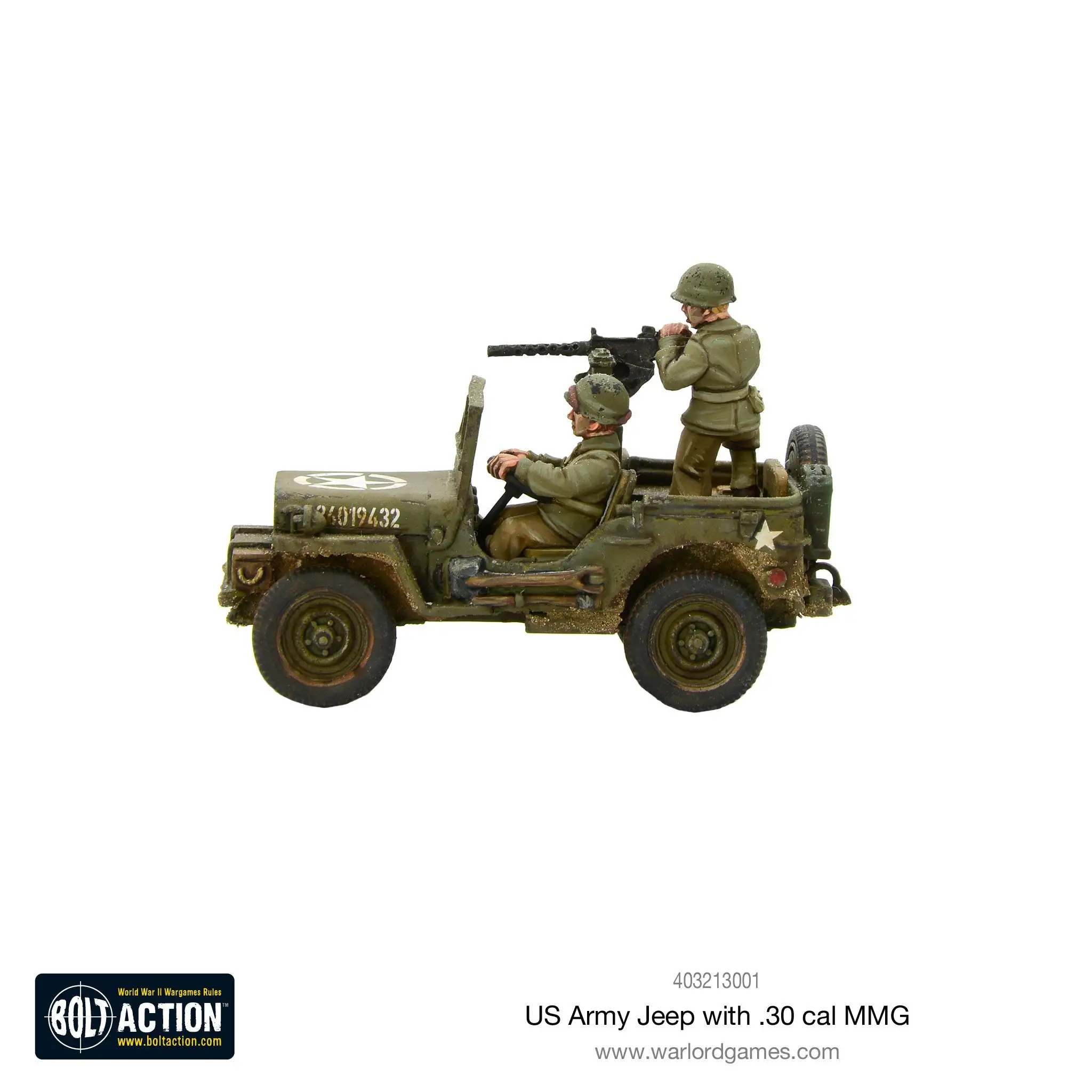 US Army Jeep with 30 Cal MMG - Image 6