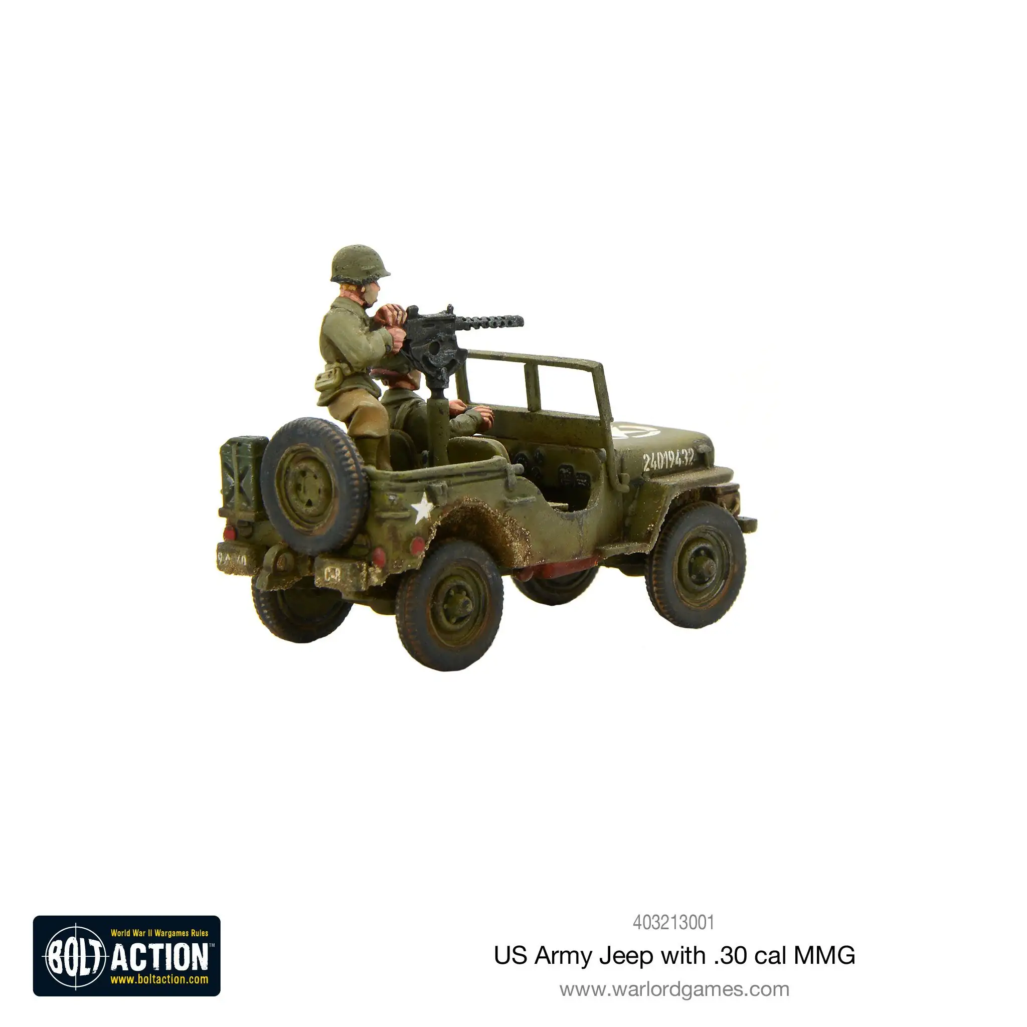 US Army Jeep with 30 Cal MMG - Image 4