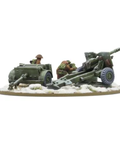 New 25-Pdr Light Howitzer with British Infantry (Winter) Crew - Image 4