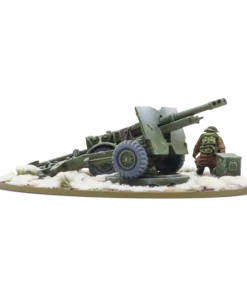New 25-Pdr Light Howitzer with British Infantry (Winter) Crew - Image 3