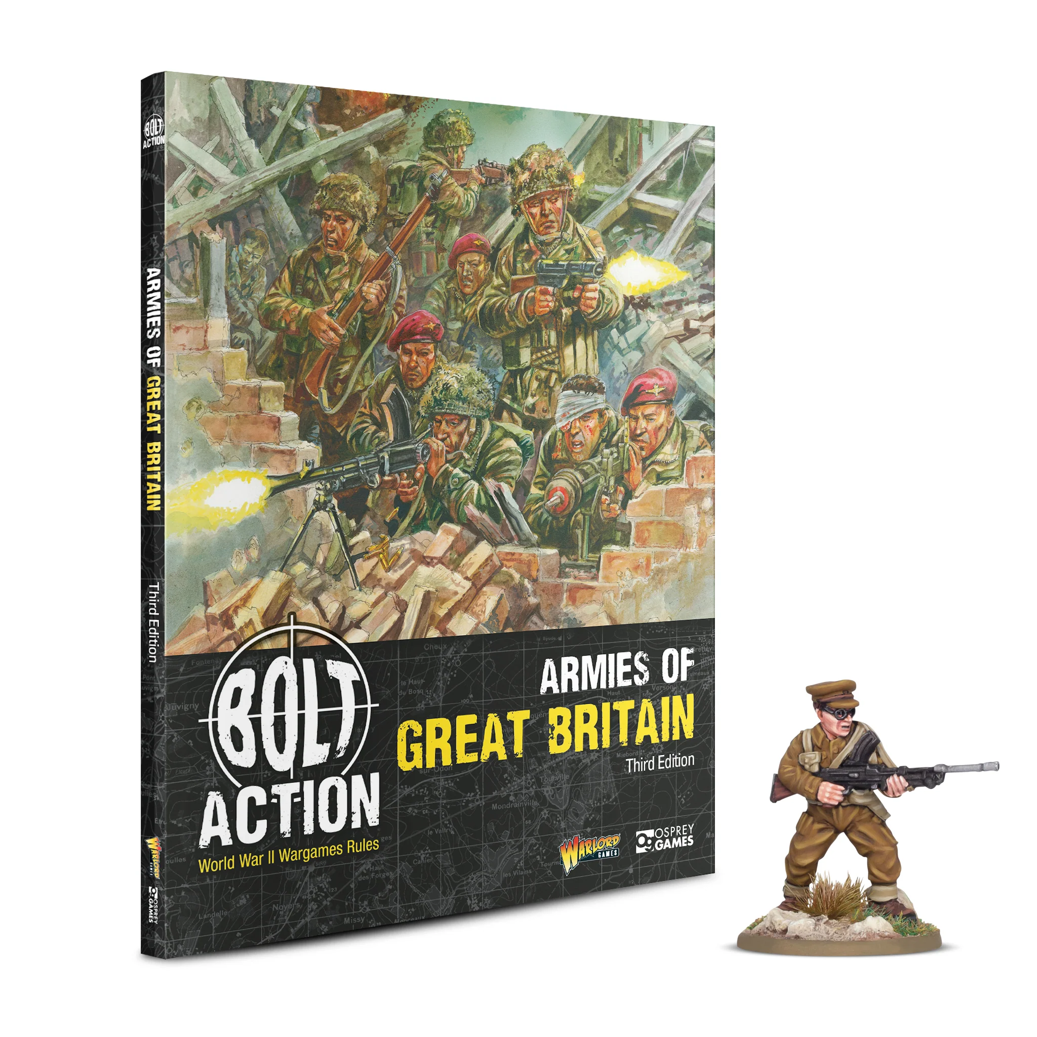 Armies of Great Britain with Capt. John Henry Cound Brunt VC MC special miniature