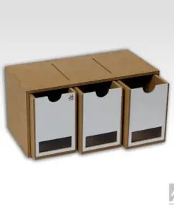 Alternative view of HZ-OM01b - Drawers Module x 3