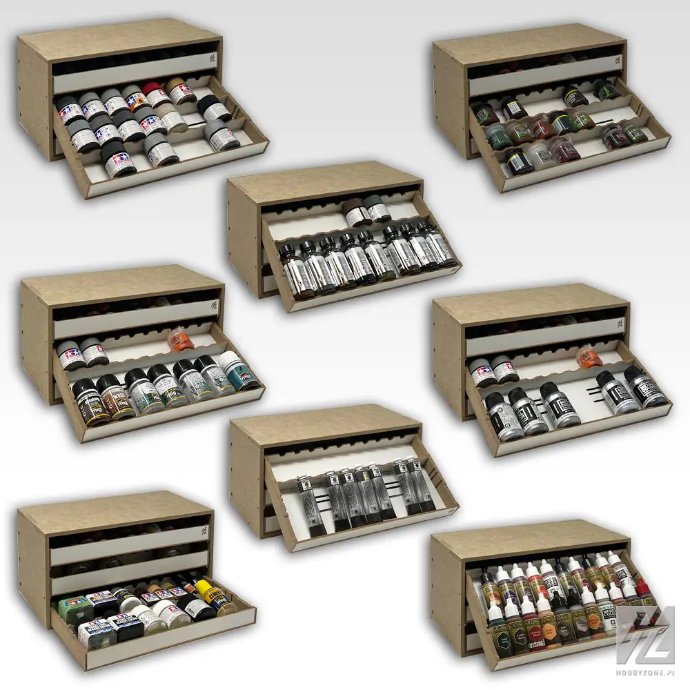 HZ-OM02u - Tilting Drawers Module x 3 - Image 3