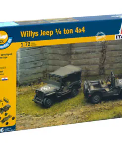 7506 - Scale 1 : 72 WILLYS JEEP 1/4 TON 4X4 - FAST ASSEMBLY