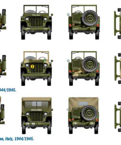 7506 - Scale 1 : 72 WILLYS JEEP 1/4 TON 4X4 - FAST ASSEMBLY - Image 6