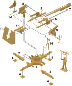 7512 - Scale 1 : 72 8.8 cm. FLAK 37 AA Gun - FAST ASSEMBLY - Image 4