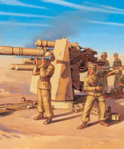 Alternative view of 7512 - Scale 1 : 72 8.8 cm. FLAK 37 AA Gun - FAST ASSEMBLY