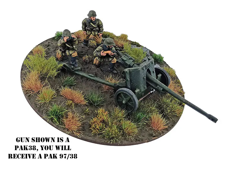 HUN211 - Hungarian Huszár Dismounted Pak97/38 & Crew