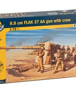 7512 - Scale 1 : 72 8.8 cm. FLAK 37 AA Gun - FAST ASSEMBLY