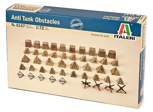 6147 - Scale 1 : 72 ANTITANK OBSTACLES