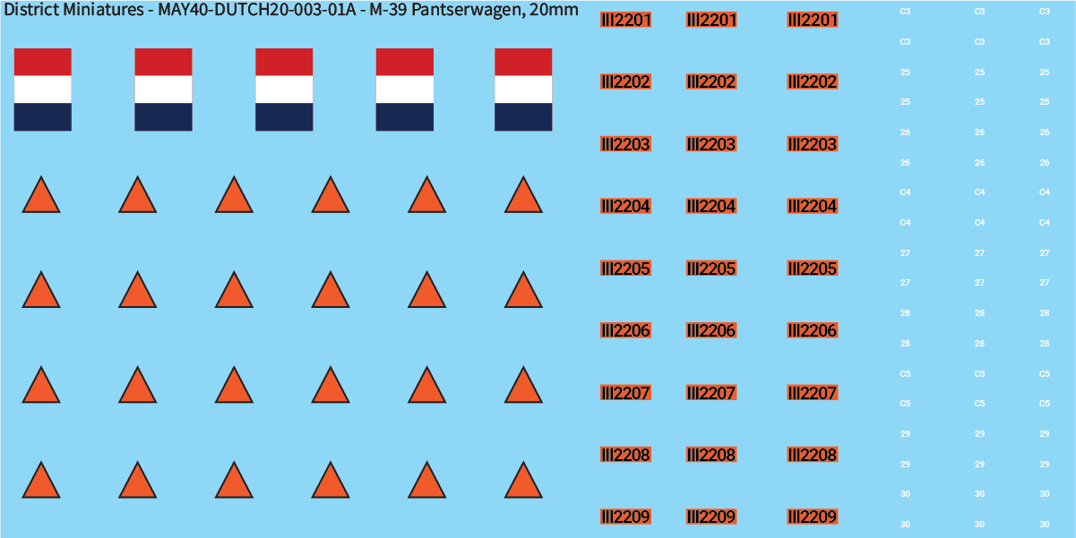 WW2 Dutch - M-39, 20mm