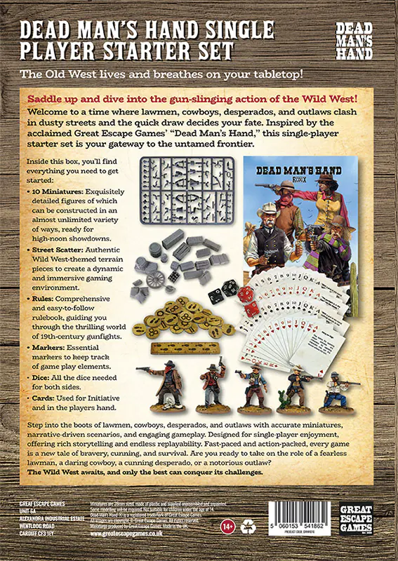 DMHR008 Dead Man's Hand Redux Single Player Gunslinger Set - Image 2
