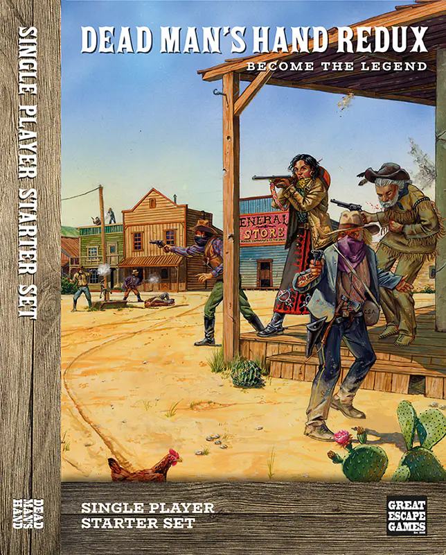 DMHR008 Dead Man's Hand Redux Single Player Gunslinger Set