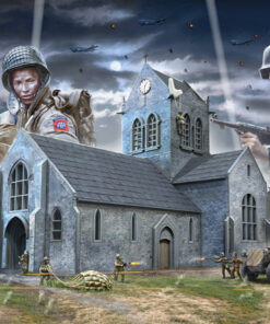 Alternative view of 6199 - Scale 1 : 72 Battle of Normandy Sainte-Mère-Eglise 6 June 1944
