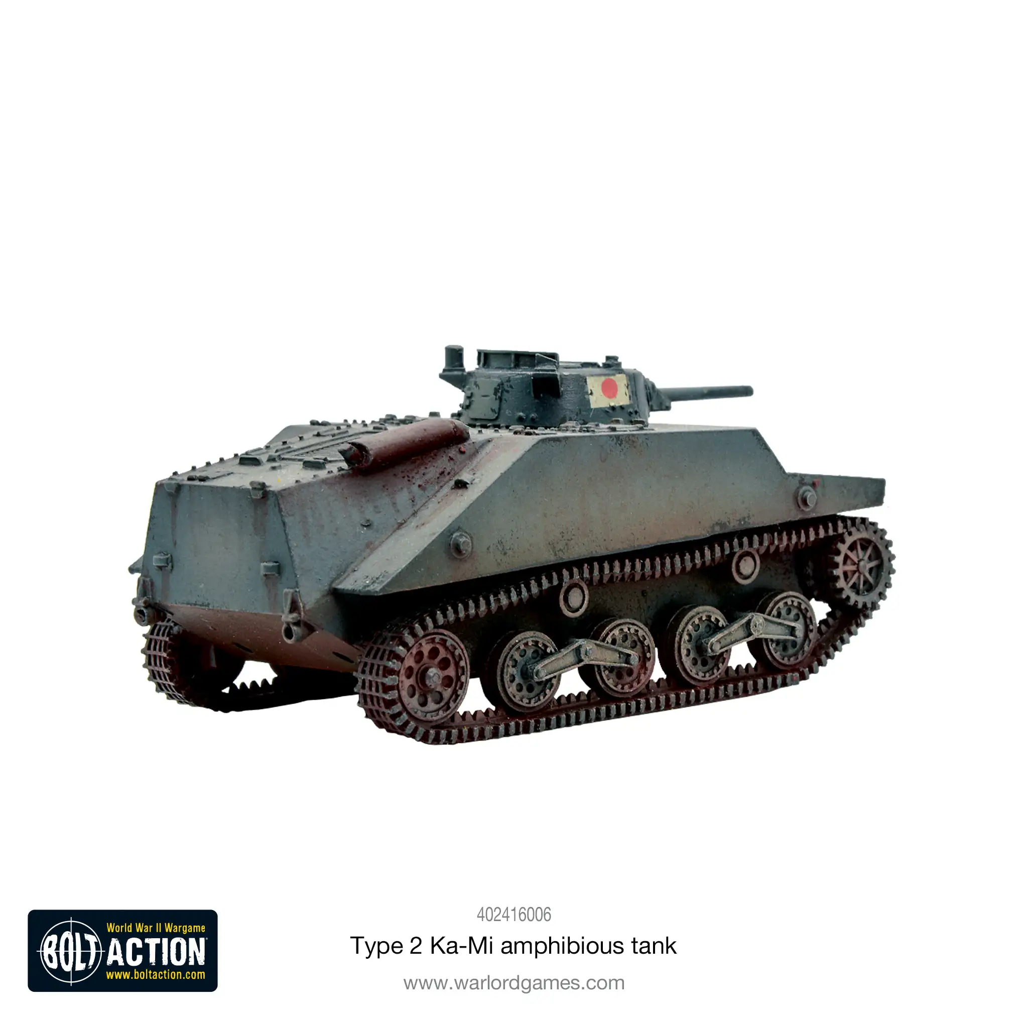 Japanese Type 2 Ka-Mi amphibious tank - Image 4
