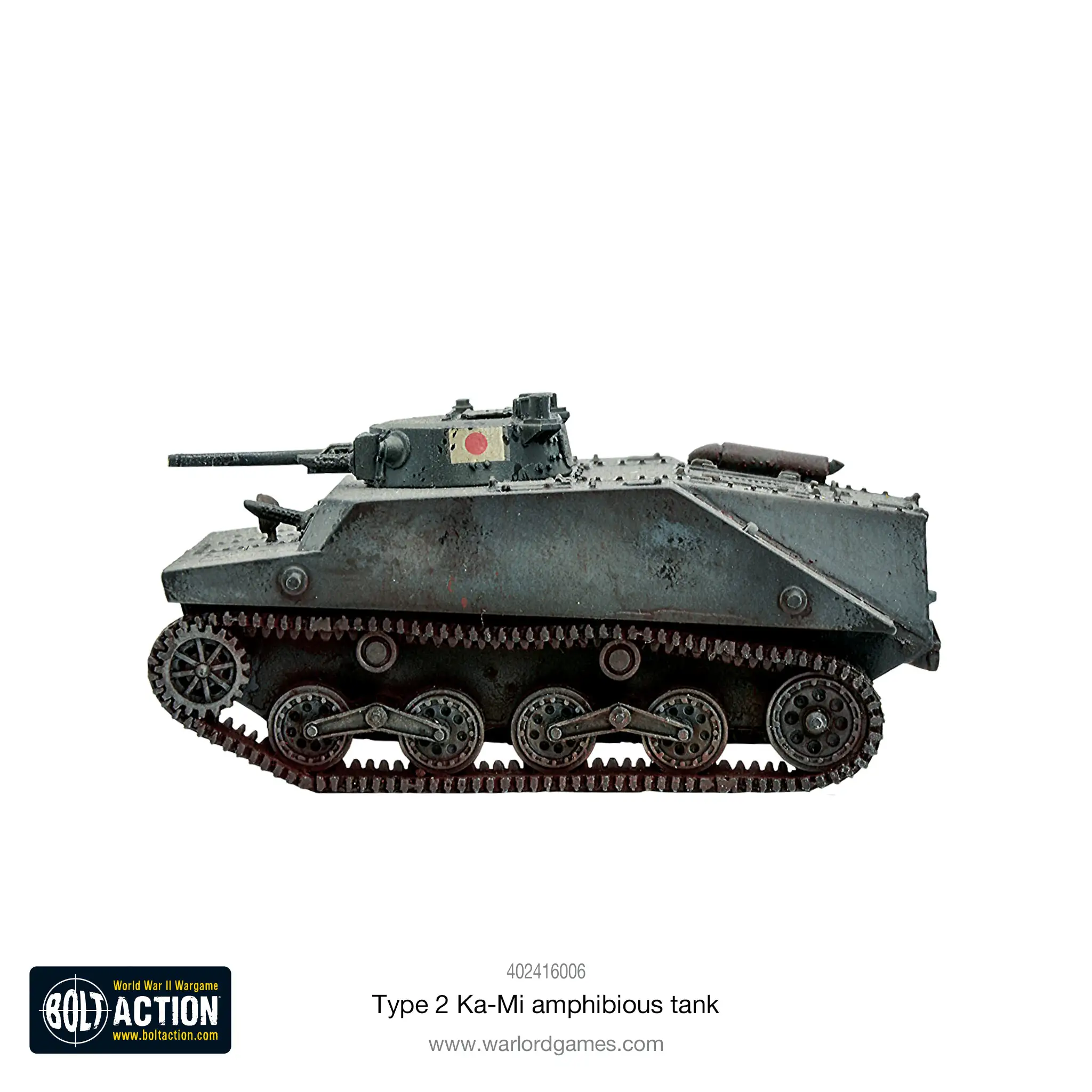 Japanese Type 2 Ka-Mi amphibious tank - Image 3