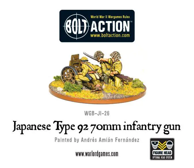 Japanese Type 92 70mm infantry gun - Image 3