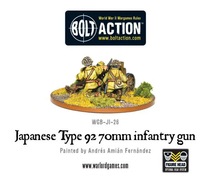 Japanese Type 92 70mm infantry gun - Image 2