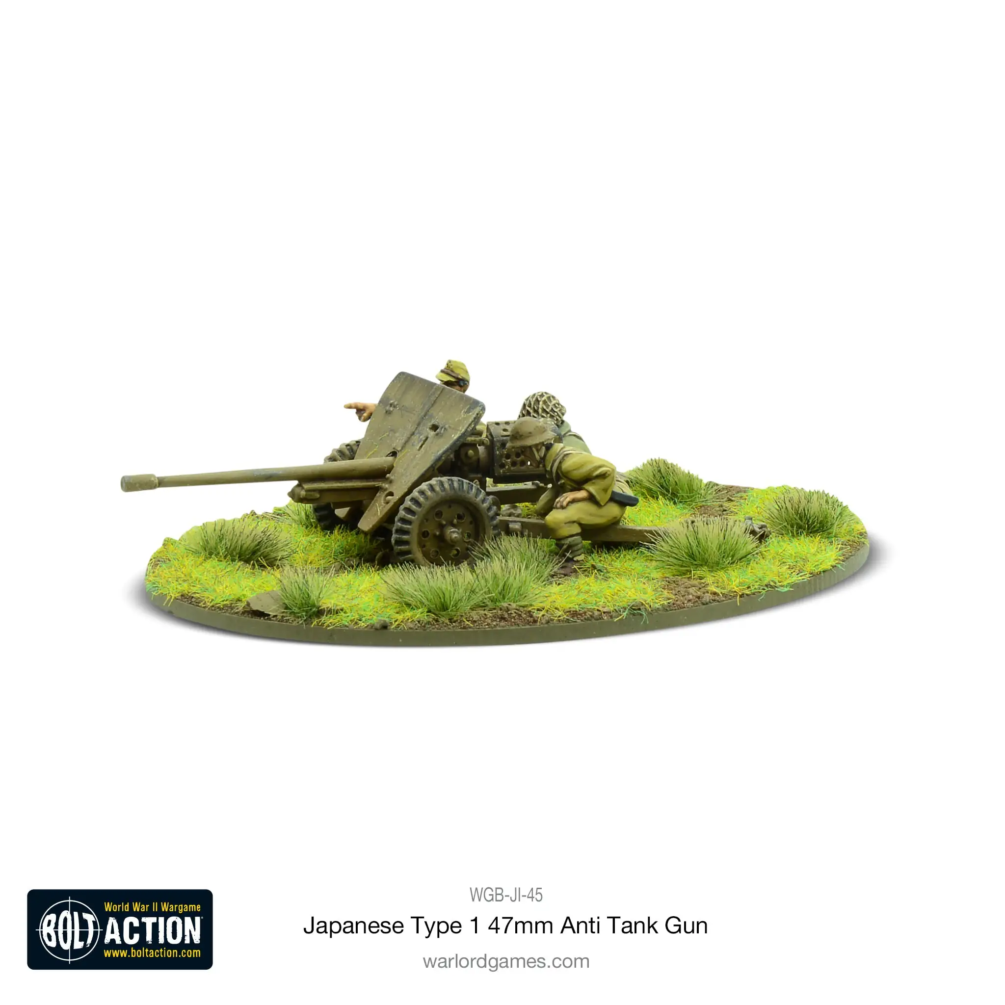 Free MDF Base! Japanese Type 1 47mm Anti Tank Gun - Image 3