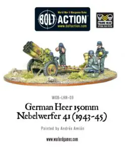 Free MDF Base! German Heer 150mm Nebelwerfer 41 (1943-45) - Image 5