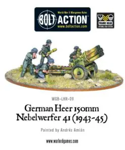 Free MDF Base! German Heer 150mm Nebelwerfer 41 (1943-45) - Image 4