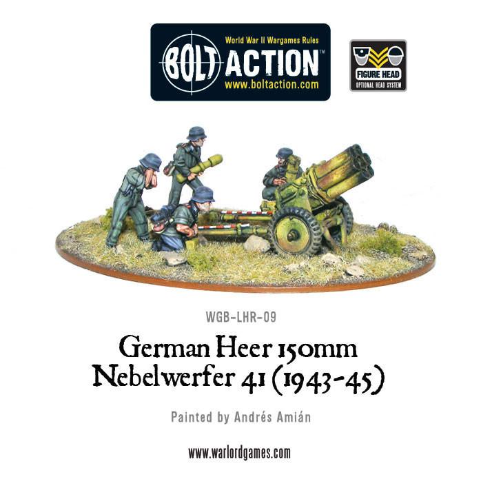 Free MDF Base! German Heer 150mm Nebelwerfer 41 (1943-45) - Image 4