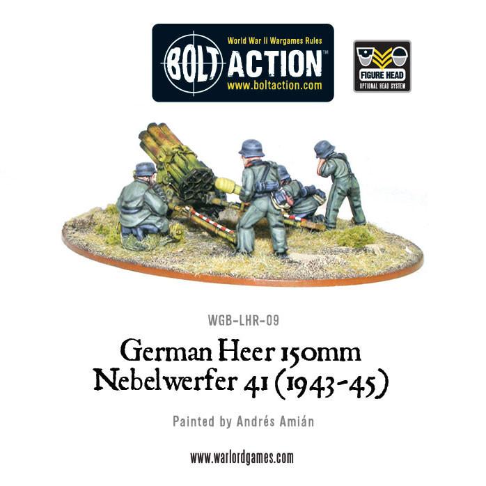 Free MDF Base! German Heer 150mm Nebelwerfer 41 (1943-45) - Image 3