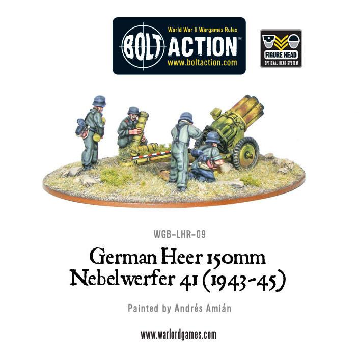 Free MDF Base! German Heer 150mm Nebelwerfer 41 (1943-45) - Image 2