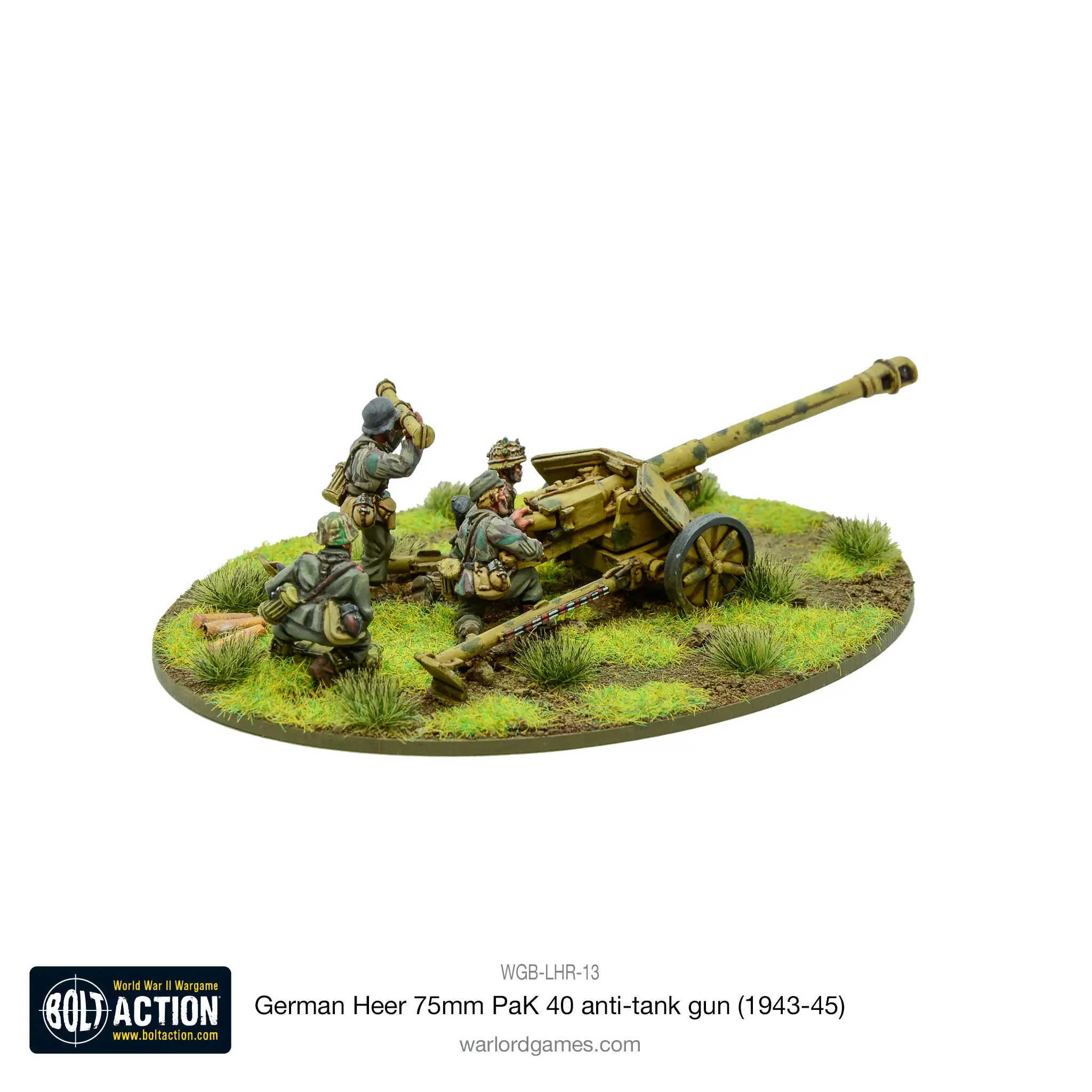 German Heer 75mm PaK 40 anti-tank gun (1943-45) - Image 3