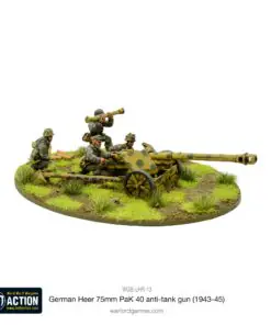 German Heer 75mm PaK 40 anti-tank gun (1943-45)